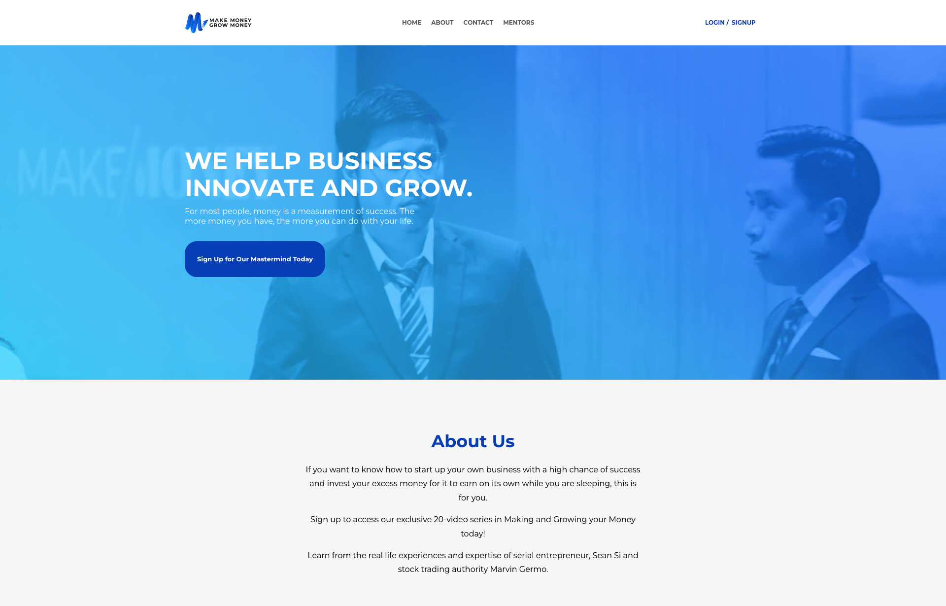 Make Money Grow Money